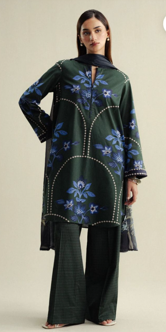 Zara Shah Jahan Coco Prints