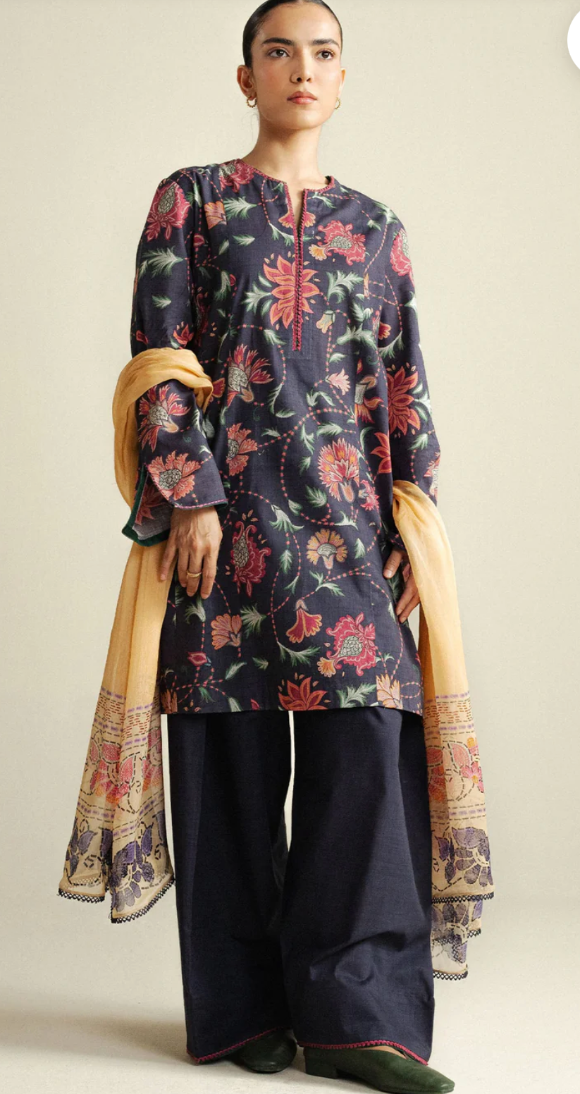 Zara Shah Jahan Coco Prints